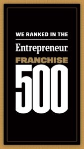 Entrepreneur Franchise 500 award